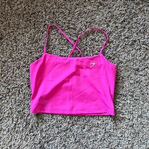 SOLD Gymshark Strappy Crop Cami Top